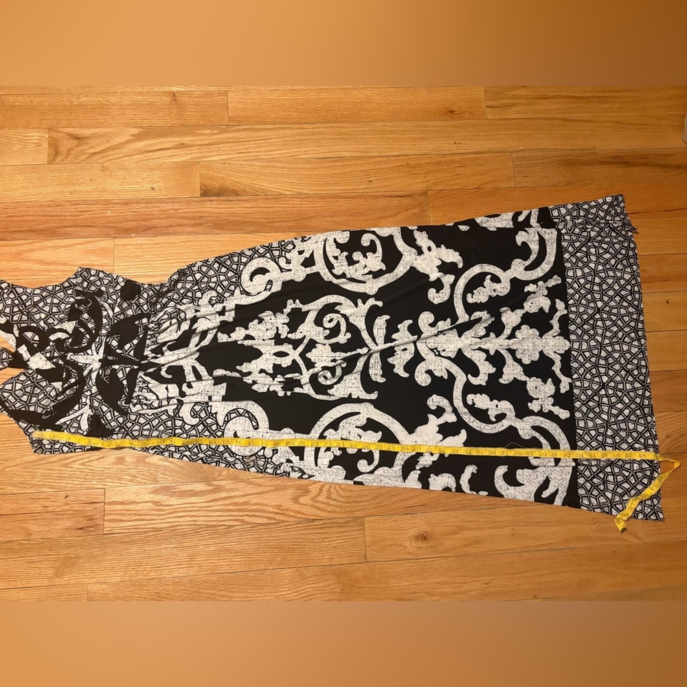 Soma Black and White Maxi Dress - Picture 4 of 6